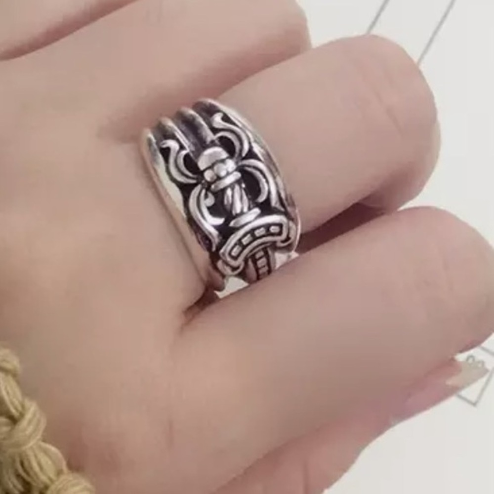 New Dagger Ring size 7 Sterling Silver